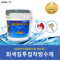 칠만표방수제 침투접착방수제 CMW-1C 10L, 회색, 1개