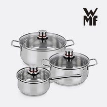 WMF 퀄리티플러스 독일 냄비 스탠 명품 스테인레스 인덕션냄비세트 코스트코 3종세트, 퀄리티 3종세트
