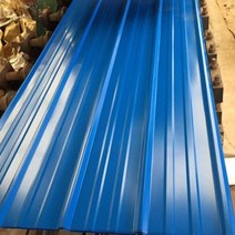 양철지붕 주택 골반 판넬 창고 판 재료 슬레이트 플레이트, 두께 0.2mm 길이 2.3m 너비 90cm