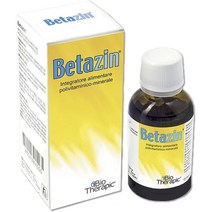 bio therapic Betazin | 어린이를위한 멀티 비타민 보충제 | 눈을위한 루테인 | 방어를위한 요오드와 아연 | 드롭퍼가있는 30 ml 병 | 1 패키지, 4개