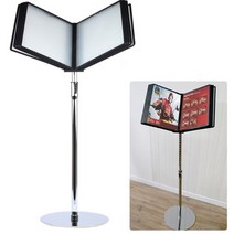 스텐 입간판 전시회 식당 메뉴판 메뉴북 보면대 게시대 거치대 전시대 음식점 입구 안내