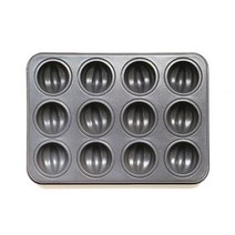 +[복스마켓]+_가정용 구움과자 호두판 과자 베이킹팬 12구 빵틀 몰드 자틀 구이+[BOKS_MARKET]+