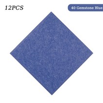 방음벽 소음차단 방음패널 벽 패널 방음 음향 장식 어쿠스틱 흡수 단열, 72.40 Gemstone Blue - 12cm Sup