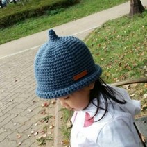 [천삼백케이] [러브컨츄리] (DIY)큐티 꼭지모자만들기, 014/브라운