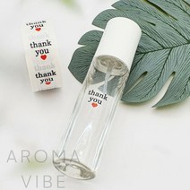 VEDANE 투명땡큐씰링스티커 25MM 라벨스티커