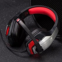 귀안아픈 가벼운 헤드셋 방송용헤드셋 초등학생헤드셋 어학용 학습용 LED G5300, 블루
