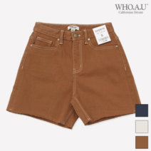 후아유 WHO.A.U 찰떡 스티치 쇼츠_WHTH92512F