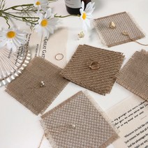 라탄 티 컵받침 만들기 황마 린넨 짚 코스터 제작