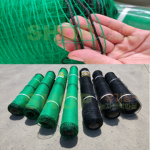 샵유기농 노루망 고라니망 0.7m x 50m 부터 1.8m 까지 울타리망 녹색 흑색 해태망, 녹색 노루망