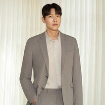 [파크랜드]오스틴리드 남성봄여름쟈켓 22S/S 베이지 폴리 셋업 자켓 AKC22183 NC울산
