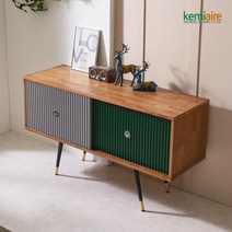 라벨리 1200 컬러 원목거실장 KFR-904W, 네이비