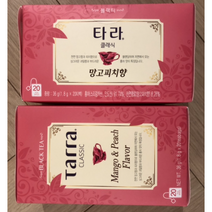 타라 클래식 망고 & 피치향 홍차, 1.8g, 8개