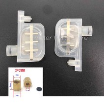 Epson Mutoh 2400 1390 1900 DX4 DX5 RJ-8000 8100 프린터용 사각형 헤드가 있는 소형 잉크 댐퍼 dft L1800 대형 메쉬 3*2mm 10 개, [04] damper an NuT B