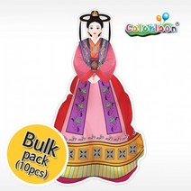 [아트공구][오피스네240] 삼국시대 전통의상 (10개입), 고구려