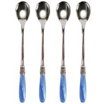 디앤디 로마 아이스티 스푼 세트, 4p, 블루펄