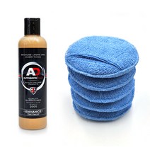 AD 인핸스 페인트 클렌져 250ml 페클 + 원형 핑거어플리케이터 5개 세트