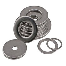 엔진고압세척기 고압분사기Plain Washers M16-M36 304 Stainless Steel Gasket Metal Screw-flat GB97 Ext, 11 M22X39X3.0(3Pcs)