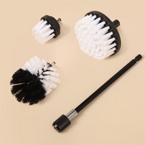 전동 드릴 브러쉬 청소솔 타이어 매트 세차 브러시