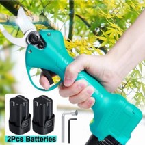 무선 전정 가위 과일 나무 분재 전기 나뭇 가지 커터 마키타 21V 배터리 호환 16.8V, 03 Only Battery, 1개