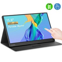 스마트 커브드 게이밍 와이드 휴대용 27인치 컴퓨터 led 모니터 15.6 인치 배터리 터치 스크린 초박형 ips hd usb type c 디스플레이 노트북 전화 xbox 및, 없음