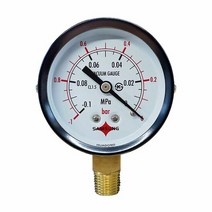 랜지배관 삼성계기 일반 진공계 A타입 60파이, 색상:[색상]본상품