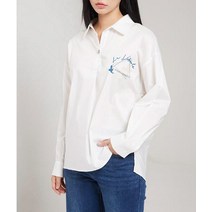 더틸버리 더틸버리 슬릿 칼라 프린트 블라우스 TM9M0BL_04 (P002296920)