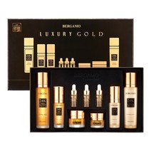 베르가모 럭셔리 골드 9종 세트 화장품, 1box, 750ml