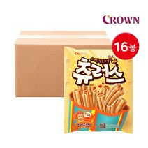 크라운 스페인 정통스낵 츄러스 84g 16봉