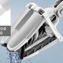 짜기쉬운 트위스트 밀대 걸레 1p 물걸레