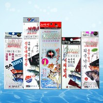 심해선상 카드채비 모음 고등어 열기 볼락 메가리 쥐치