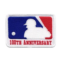 MLB 메이저 리그 야구 100주년 기념 저지 패치(1969)
