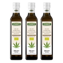 르반테 유기농 대마종자유 250ml 냉압착 햄프씨드오일 이탈리아 직수입 3병, 3개