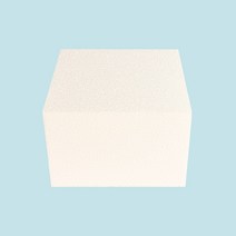 사각 스티로폼 케익 모형 1호 2호 3호 높이100mm 슈가크레프트 크림클레이 아이싱연습, 사각)가로.세로100x높이100
