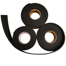 [airistore] EVA 단면 스폰지테이프 흑색 폭 10mm 두께선택, 두께5mm, 규격