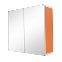 A6마트 알루미늄칼라장(오렌지) 욕실수납장 욕실장 당일발송