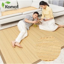 네이처월드 천연대나무 마작자리 대자리 접이식 여름쿨매트 대나무돗자리, 네모 마작 쇼파방석