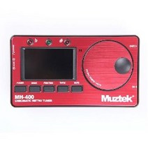 뮤즈텍 튜너 / MH-400 RD / Metro-Tuner Red / 크로메틱 튜너