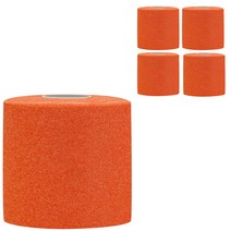벤데타 언더랩 배드민턴 테이프 스폰지 쿠션 랩 스포츠 테이핑, Orange