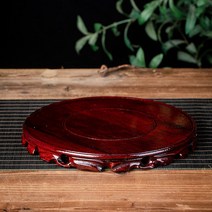 원목공예품 뿌리조각 받침대 어항 기석 헤드 향초 홀더 다관 불성 카트코트 원형 꽃병 대야 2777705106, 말라스목 직경 10CM 하이 2.5C