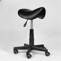 새들 체어 이발소 미용 벤치 안장형 의자 허리 척추 보호 미용 벤치 리프트 체어, 앉은 키 36-46 cm 공식 표준