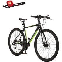 캐노버 크로스 자전거 21단 변속 디스크브레이크 CAC-027-DC ATHENA, 단품, 매트 블랙