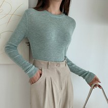 홈쇼핑 민트색 블랙 브이넥 소라색 흰색 오트밀 돌싱들즈 2 이다은 니트 옷 스퀘어넥 니트 티 긴팔