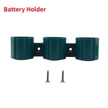 리튬 이온 배터리 홀더 스토리지 고정 브래킷 설치베이스 마끼다 밀워키용 보쉬 12V 배터리용 디스플레이 랙 버클, [04] 1pc for battery blue, 04 1pc for battery blue