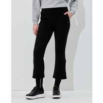 22FW [완판 재입고]블랙 밍크 본딩 부츠컷 밴딩 팬츠 HWPA2D933BK
