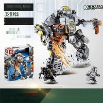 레고 호환 블럭 어벤져스 4 아이언맨 MK 헐크버스터 스파이더맨 베놈 중국호환 블록, MK1 헐크버스터