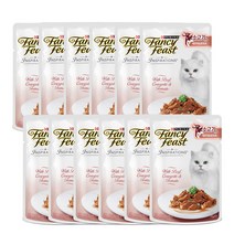 퓨리나 팬시피스트 인스퍼레이션 70g 24개입 고양이간식, 쇠고기