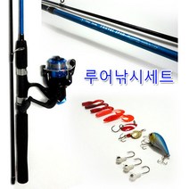 용성 트래블스핀 루어낚시세트 민물 바다 루어대세트 민물루어대세트 루어낚시대셋트 쏘가리 꺽지 배스로드