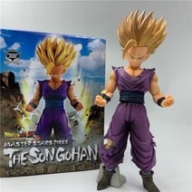 애니메이션 드래곤 볼 Z 피규어 Gohan Super Saiyan Ingured Ver PVC 액션 DBZ 괴한 고쿠 파이팅 셀 모델 장난감 24cm, C Real Boxed