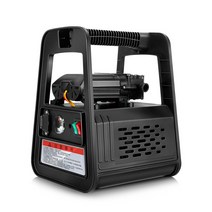 12V 휴대용 충전식 미니 양수기 농업용 가정용 물펌프, 12A리튬배터리블랙더블펌프＋50m수도관＋선물