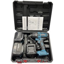 임팩트렌치 무선전기드릴 충전식전기드릴1/2 브러시리스 무선 임팩트 렌치 자동차 수리 트럭 800N.m 18V, 07 with 2 9A and BMC_04 AU